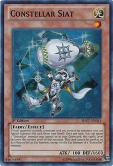 Constellar Siat Hidden Arsenal 7: Knight of Stars Yu-Gi-Oh! card