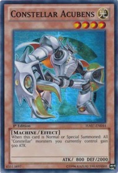 Constellar Acubens Hidden Arsenal 7: Knight of Stars Yu-Gi-Oh! card