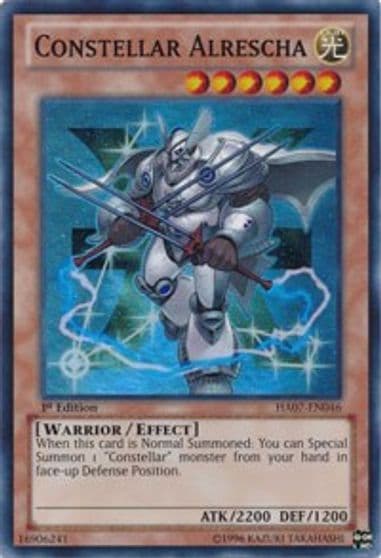 Constellar Alrescha Hidden Arsenal 7: Knight of Stars Yu-Gi-Oh! card