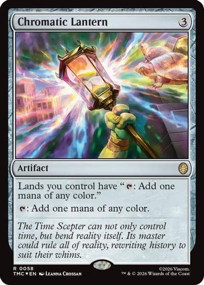 Chromatic Lantern Surge Foil Commander: Teenage Mutant Ninja Turtles Magic card