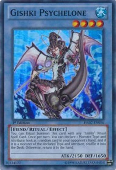 Gishki Psychelone Hidden Arsenal 7: Knight of Stars Yu-Gi-Oh! card