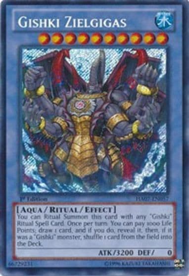 Gishki Zielgigas Hidden Arsenal 7: Knight of Stars Yu-Gi-Oh! card