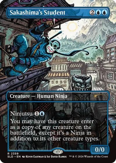 Sakashimas Student 2359 Secret Lair Drop Series Magic card