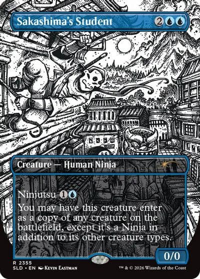 Sakashimas Student 2355 Secret Lair Drop Series Magic card