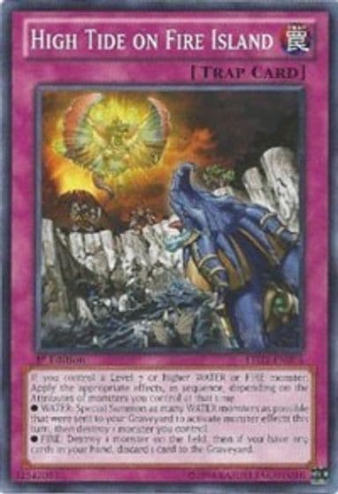 High Tide on Fire Island Lord of the Tachyon Galaxy Yu-Gi-Oh! card