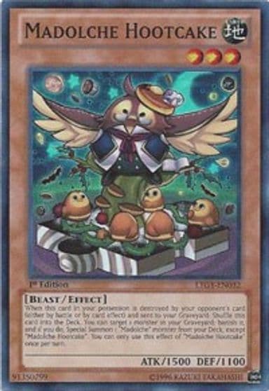 Madolche Hootcake Lord of the Tachyon Galaxy Yu-Gi-Oh! card