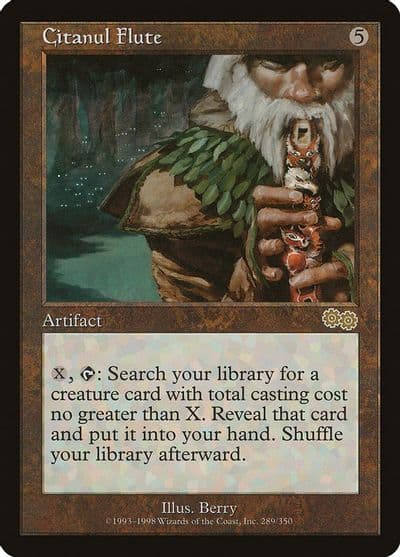 Citanul Flute Urza's Saga Magic card
