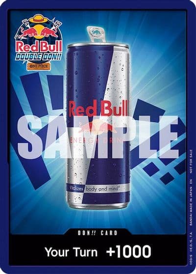 DON Card Red Bull Don One Piece Promotion Cards One Piece card