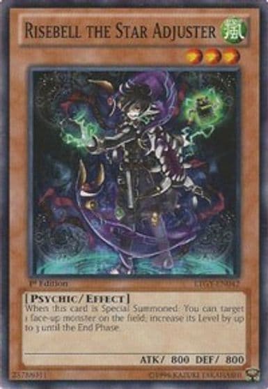 Risebell the Star Adjuster Lord of the Tachyon Galaxy Yu-Gi-Oh! card