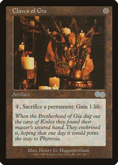 Claws of Gix Urza's Saga Magic card