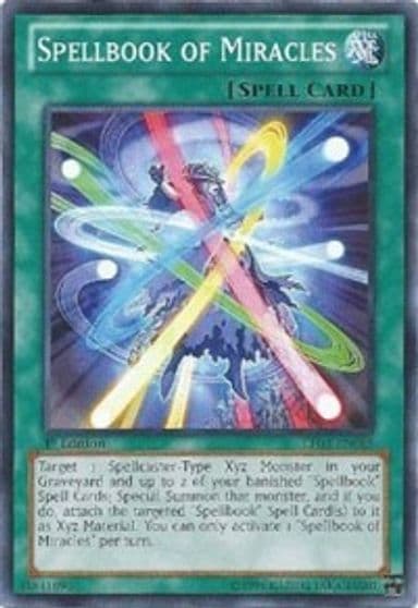 Spellbook of Miracles Lord of the Tachyon Galaxy Yu-Gi-Oh! card
