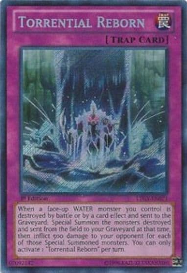 Torrential Reborn Lord of the Tachyon Galaxy Yu-Gi-Oh! card