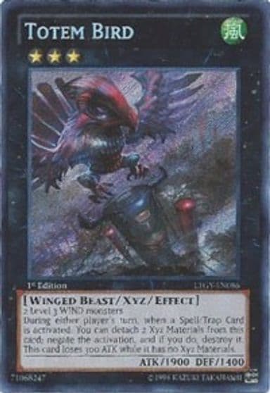 Totem Bird Lord of the Tachyon Galaxy Yu-Gi-Oh! card