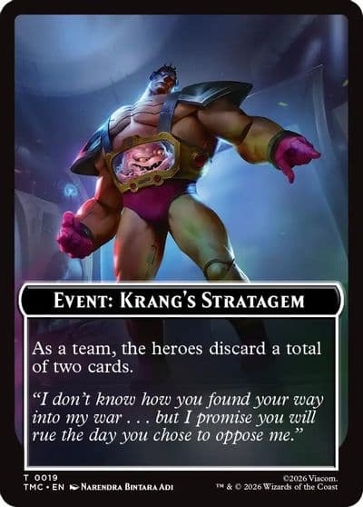 Event Krangs Stratagem Commander: Teenage Mutant Ninja Turtles Magic card