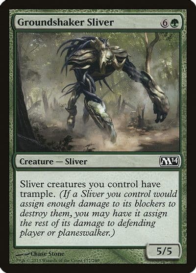 Groundshaker Sliver Magic 2014 (M14) Magic card