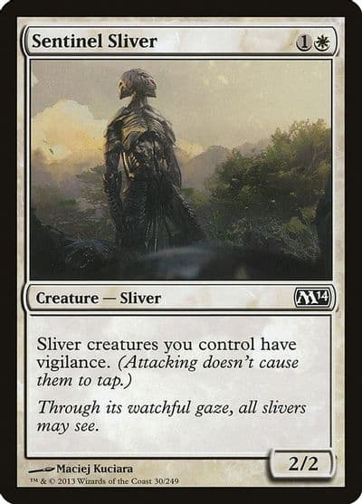 Sentinel Sliver Magic 2014 (M14) Magic card