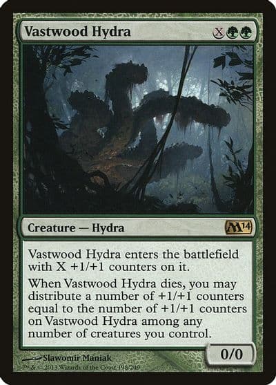 Vastwood Hydra Magic 2014 (M14) Magic card