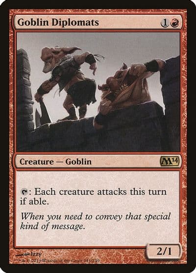 Goblin Diplomats Magic 2014 (M14) Magic card
