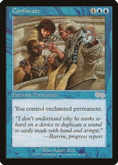 Confiscate Urza's Saga Magic card