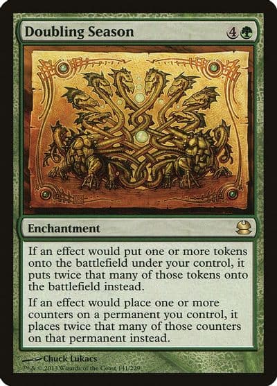 Doubling Season Modern Masters Magic card