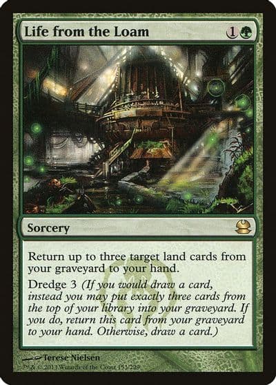 Life from the Loam Modern Masters Magic card