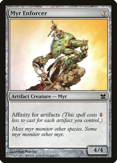 Myr Enforcer Modern Masters Magic card
