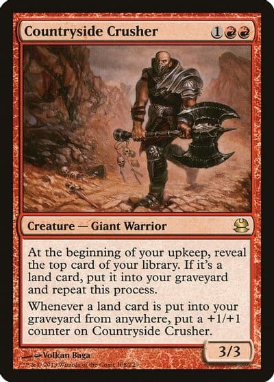 Countryside Crusher Modern Masters Magic card