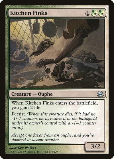 Kitchen Finks Modern Masters Magic card