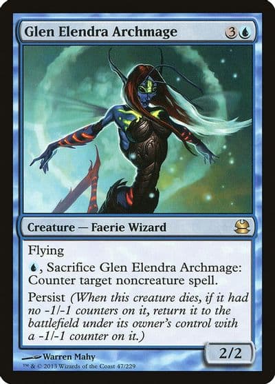 Glen Elendra Archmage Modern Masters Magic card