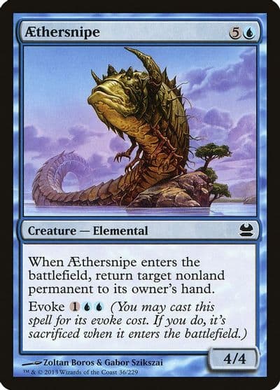 Aethersnipe Modern Masters Magic card