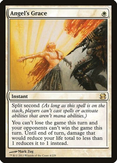 Angels Grace Modern Masters Magic card