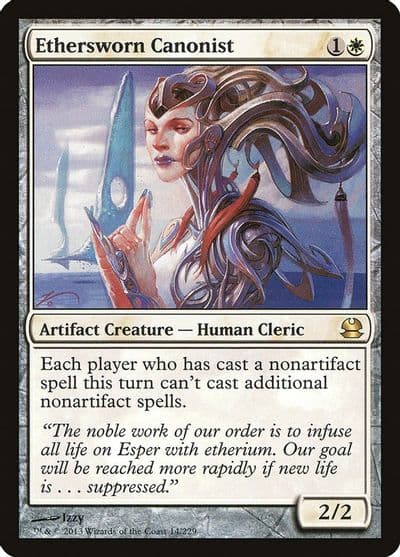 Ethersworn Canonist Modern Masters Magic card