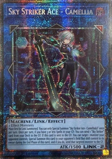 Sky Striker Ace Camellia Starlight Rare Legendary Modern Decks 2026 Yu-Gi-Oh! card