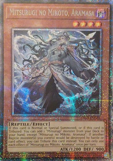 Mitsurugi no Mikoto Aramasa Starlight Rare Legendary Modern Decks 2026 Yu-Gi-Oh! card