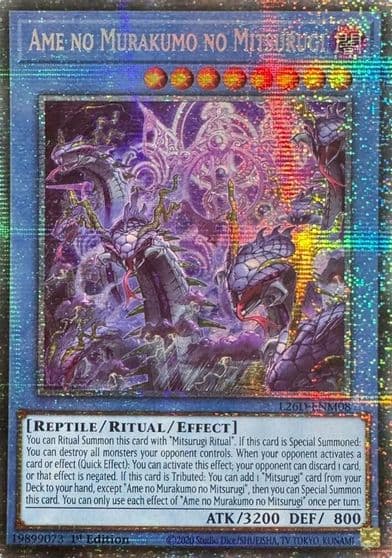 Ame no Murakumo no Mitsurugi Starlight Rare Legendary Modern Decks 2026 Yu-Gi-Oh! card