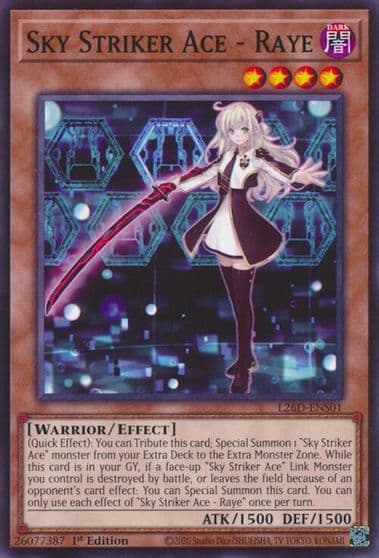Sky Striker Ace Raye Legendary Modern Decks 2026 Yu-Gi-Oh! card