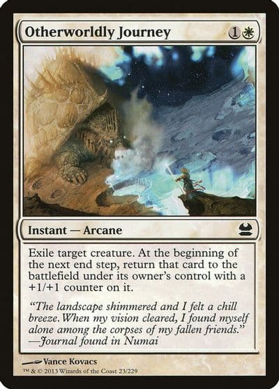 Otherworldly Journey Modern Masters Magic card