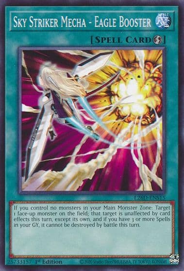 Sky Striker Mecha Eagle Booster Legendary Modern Decks 2026 Yu-Gi-Oh! card