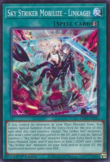 Sky Striker Mobilize Linkage Legendary Modern Decks 2026 Yu-Gi-Oh! card