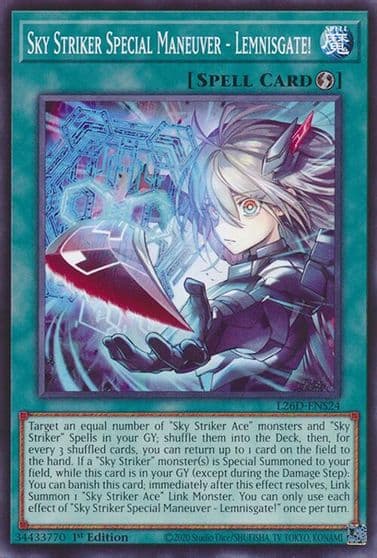 Sky Striker Special Maneuver Lemnisgate Legendary Modern Decks 2026 Yu-Gi-Oh! card
