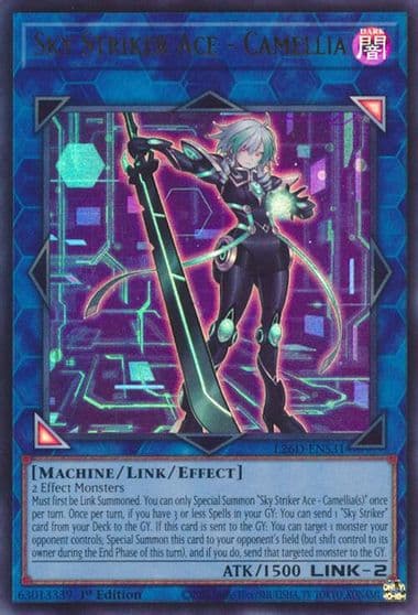 Sky Striker Ace Camellia Legendary Modern Decks 2026 Yu-Gi-Oh! card