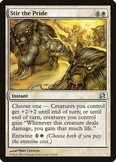 Stir the Pride Modern Masters Magic card