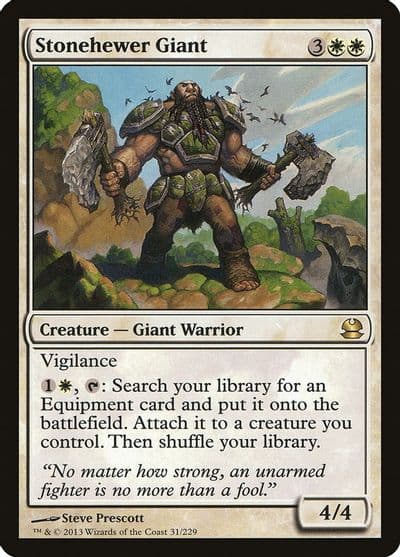 Stonehewer Giant Modern Masters Magic card