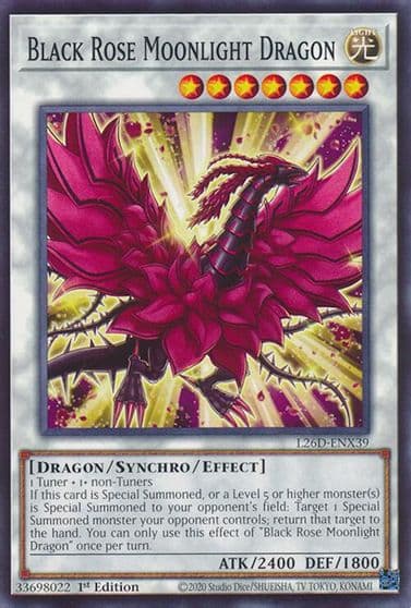 Black Rose Moonlight Dragon Legendary Modern Decks 2026 Yu-Gi-Oh! card