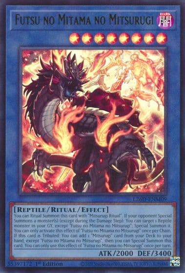 Futsu no Mitama no Mitsurugi Legendary Modern Decks 2026 Yu-Gi-Oh! card