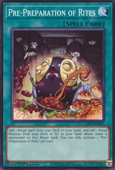 Pre Preparation of Rites Legendary Modern Decks 2026 Yu-Gi-Oh! card