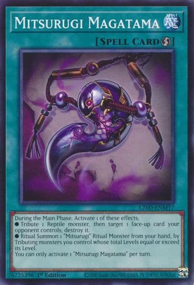 Mitsurugi Magatama Legendary Modern Decks 2026 Yu-Gi-Oh! card