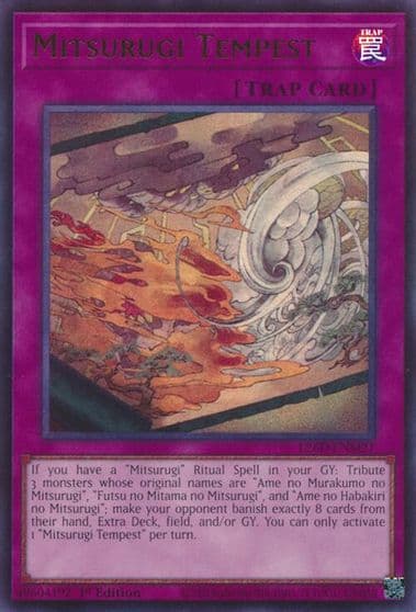 Mitsurugi Tempest Legendary Modern Decks 2026 Yu-Gi-Oh! card