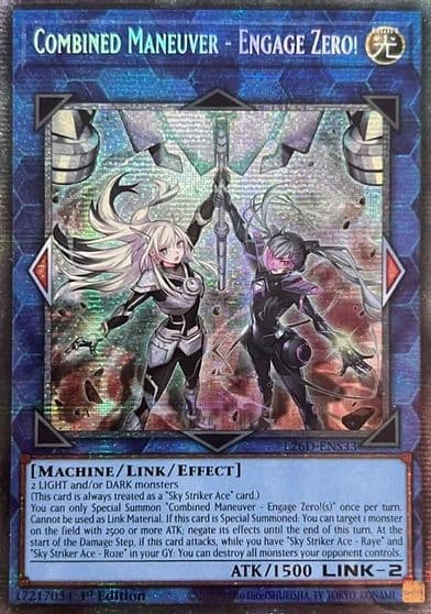 Combined Maneuver Engage Zero Starlight Rare Legendary Modern Decks 2026 Yu-Gi-Oh! card