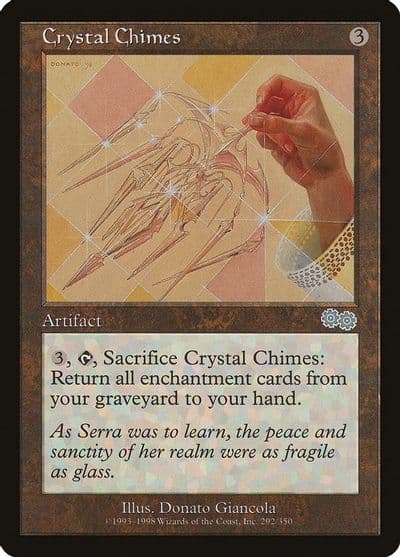 Crystal Chimes Urza's Saga Magic card